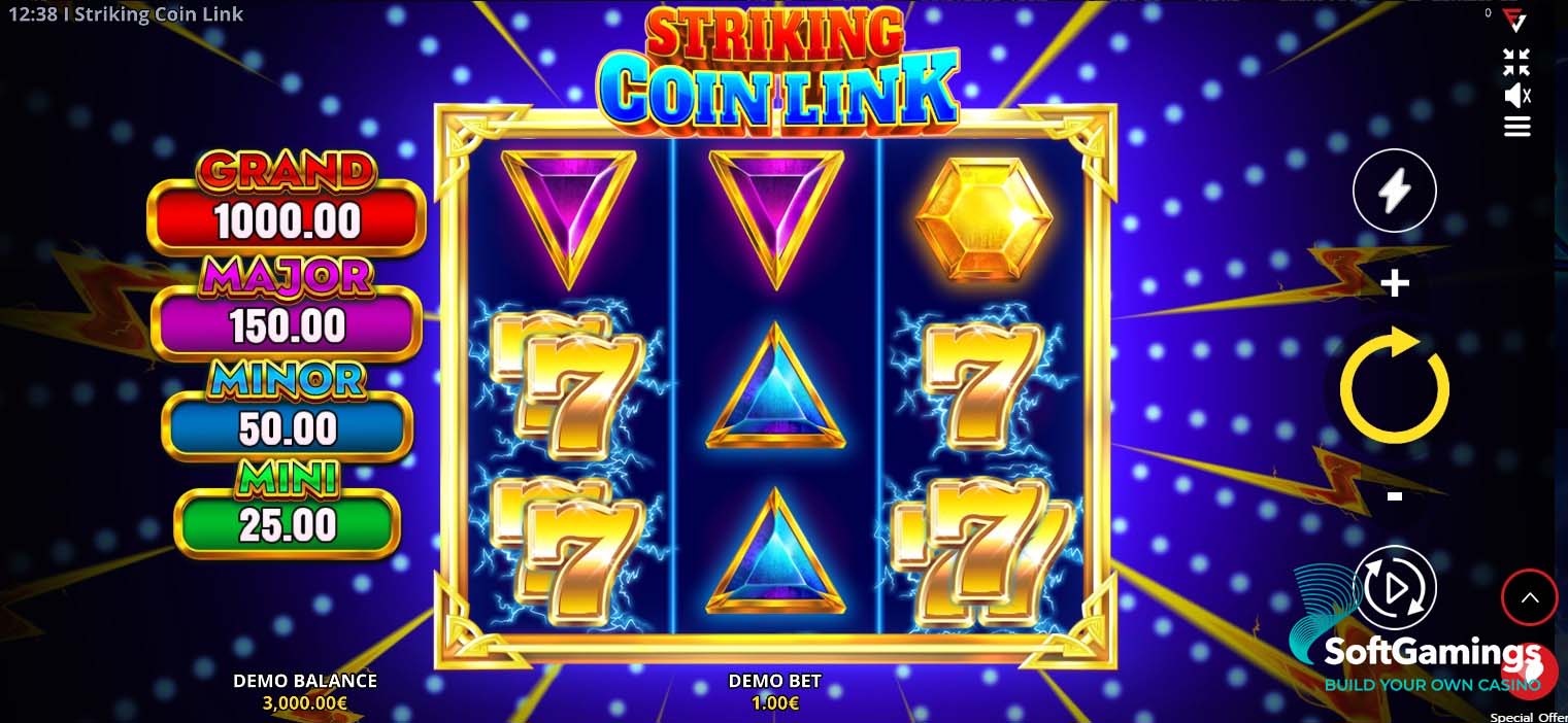 Striking Coin Link: RUNNING WINS™