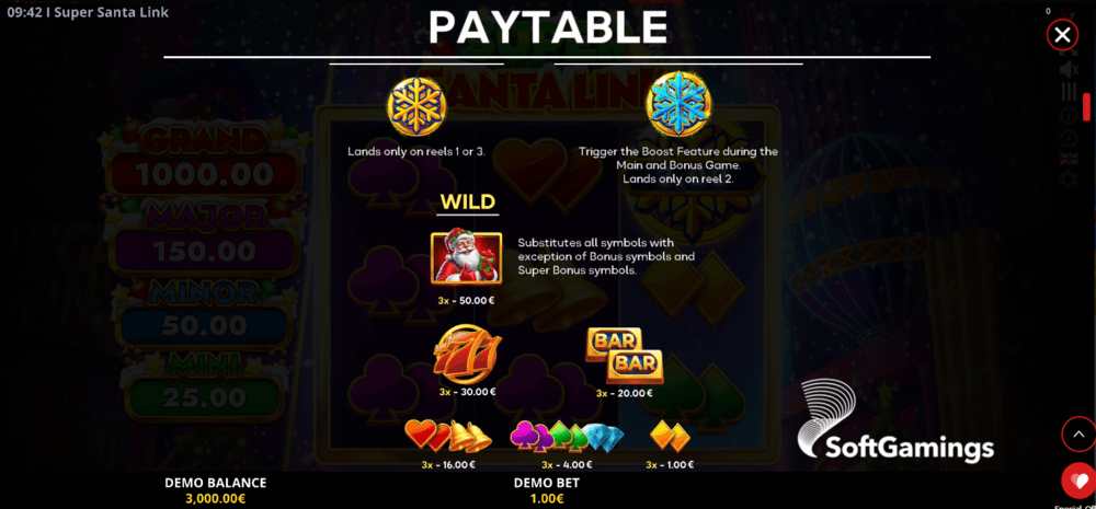 Super Santa Link: RUNNING WINS™